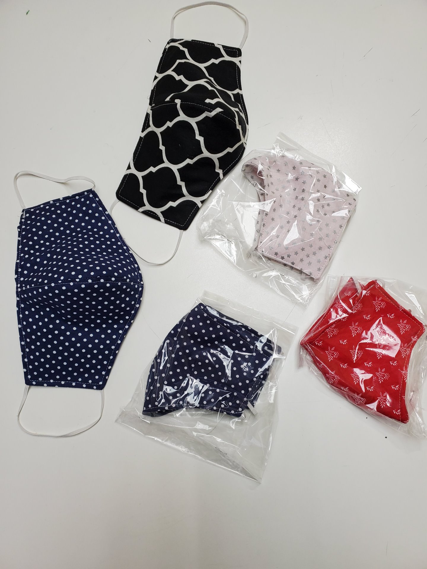 WASHABLE MASK WITH INTERFACING FILTER